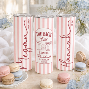 Custom Bridesmaid Tumbler Bachelorette Party Matching Tumbler for Bridesmaids The Bach Club Bridesmaid Cups Matching Bridesmaid Tumblers 673bcba4-65a9-431f-8b26-76838cb7fb0e-banner-2.png