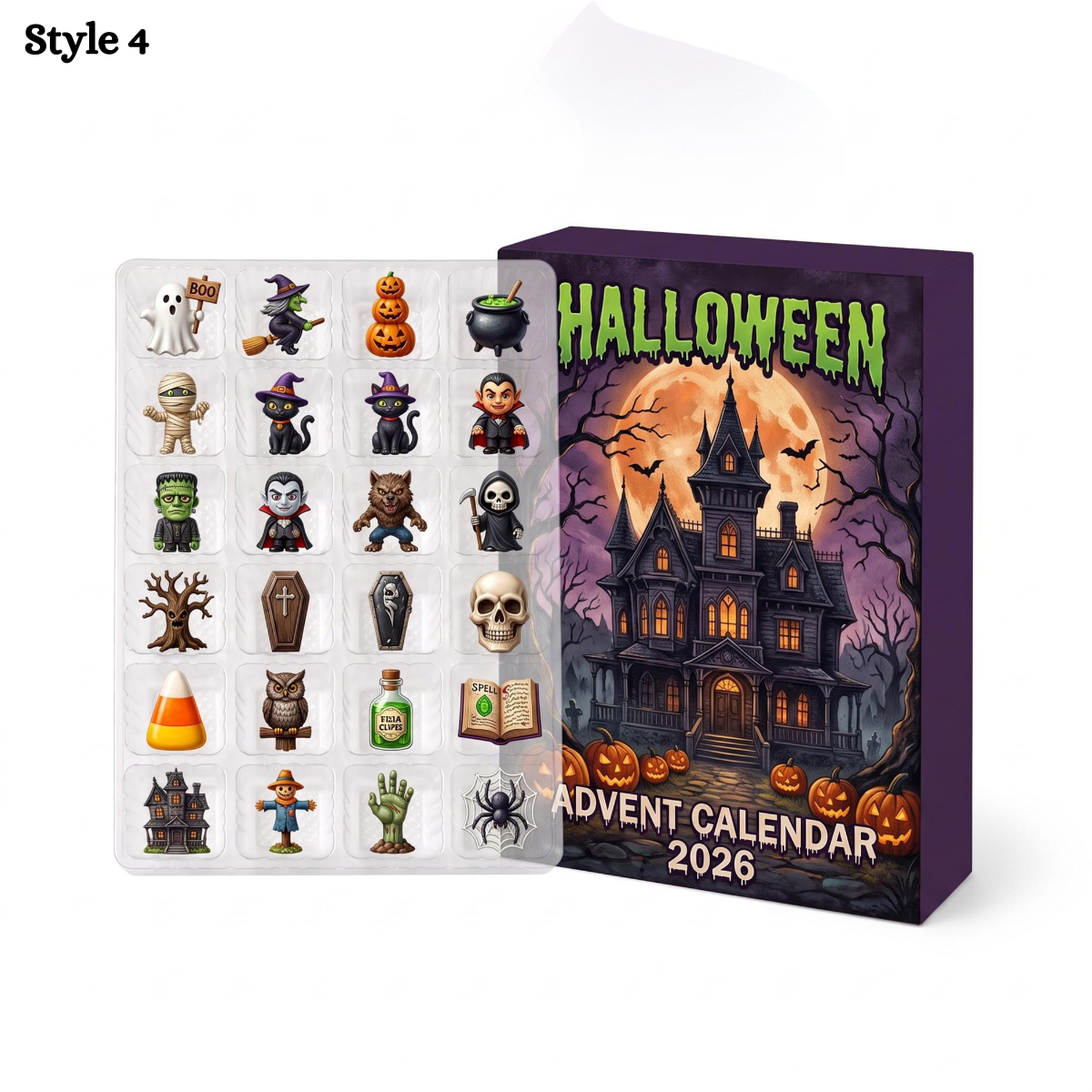 Halloween Advent Calendar 2026 Blind Box, 24 Days Spooky Countdown, Collectible Creepy Charms, Mystery Mini Ornament Gift For Kids 67b629be-d8dd-4ba1-8832-17e9702bf785-4.png