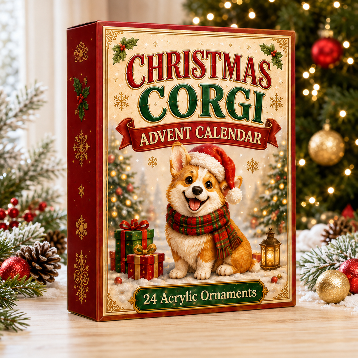 Christmas Corgi Advent Calendar 2026 - 24-Day Festive Countdown, Acrylic Charms Blind Box - Gift For Corgi Lovers 67bb01a9-db18-44d7-a1a0-61c7776dfa5e-christmas-corgi-box.png