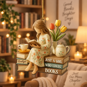 Personalized Just A Girl Who Loves Books 2D Flat Acrylic Ornament, Reading Gift For Book Lover,Bookworm Xmas Gift For Readers,Christmas Gift 67d399d8-26b7-4580-9564-325773fcb72d-85055f42-9a37-4a6b-bdda-2d1dbb4f9664.png