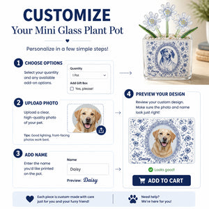 Chinoiserie Pet Cameo Mini Plant Pot – Photo-to-Etching + Name - Personalized Mini Glass Plant Pot 67dc50c8-6b77-49d3-8f2f-154891f46f92.jpg