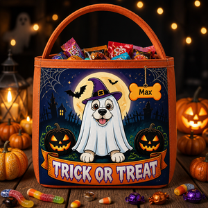 Personalized Trick or Treat Basket – Halloween Dog Ghost Design - Personalized Halloween Fabric Basket 67dfa049-2f9d-4d24-925d-443194170c54.png