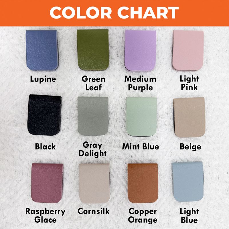 Personalized Magnetic Bookmark with Birth Flower, Custom Leather Name Bookmark, Bridemaid Gift, Book Lovers Gift, Birthday Gift for Friends