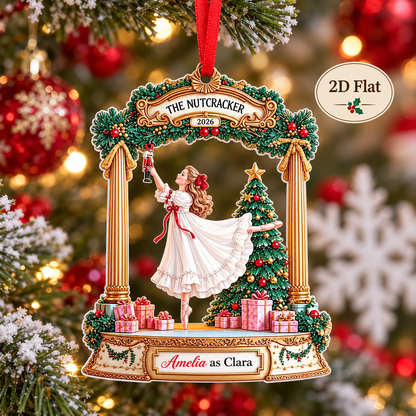 Personalized Nutcracker Clara Ornament, 2D Flat The Nutcracker Ballet Dancer Keepsake Ornament, Christmas Ballet Gift, Clara gift for Dancer 6801fc99-768d-40e0-90c5-96f1f6c1a3c9-79623f52-389a-4fe9-9142-13d1c3c33ac3.png