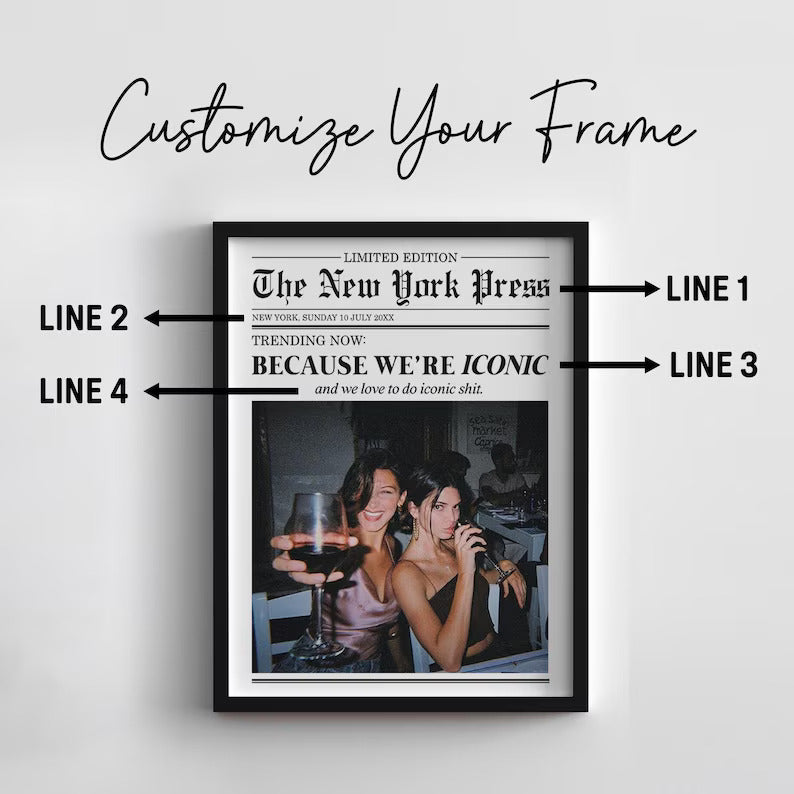Custom Newspaper Photo Print, Friendship Gift, Girly Room Decor 6809daa4-8749-4d44-ade3-464afe32aab2-tyuty-1-.jpg