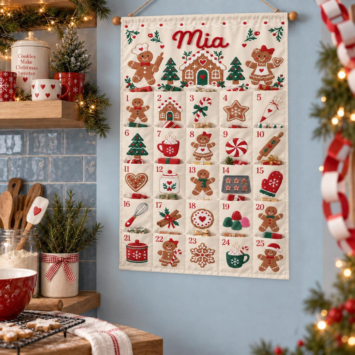 Personalized Reindeer Advent Calendar, Christmas Countdown Calendar with 25 Pockets, Custom Name Fabric Wall Hanging, Holiday Gifts for Kids 680ae1bd-0a84-4fa8-abe5-7c8544b82878-il_1588xN.8565140160_b4ni.jpg