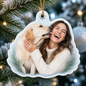 Custom Photo Cutout Ornament – Pet & Owner - Personalized Laser Cut Custom Shape Ornament 68339e5c-0923-41e0-b000-676e12842e3d.png