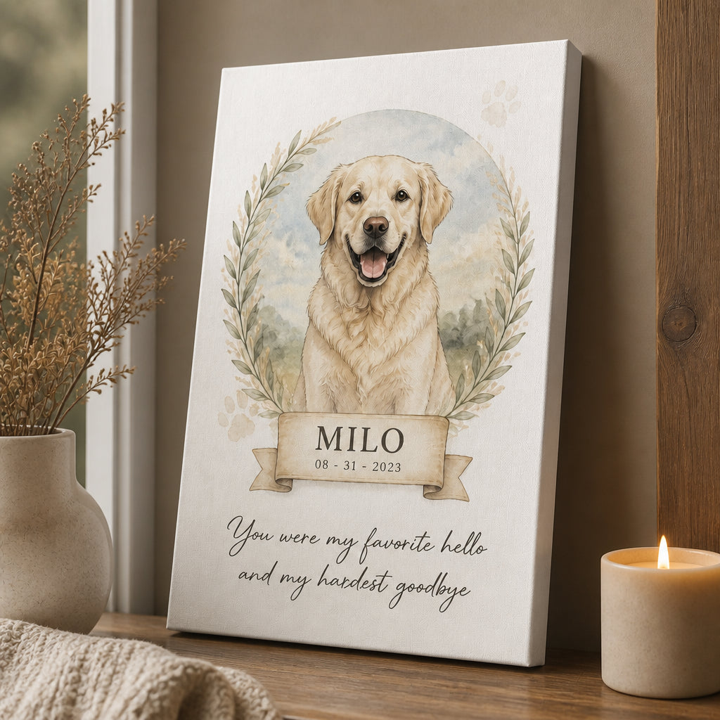 Pet Memorial Watercolor Portrait Canvas - Personalized Canvas 68554b45-4d1d-40a4-85e1-28c3091dc5d3.jpg