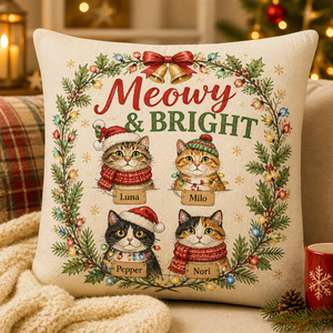 Meowy & Bright Custom Cat Portrait Pillow - Personalized Pillow 6869a773-8cd1-42a5-8d66-9e199ed10dd9.png