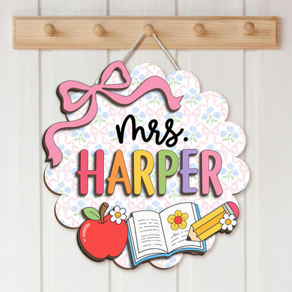 Custom Teachers 3D Welcome Door Sign Back To School Gift, Classroom Decor Teacher Name Door Hanger 68712273-e5e2-4ad7-bc65-44231664e3df-5.jpg