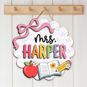 Custom Teachers 3D Welcome Door Sign Back To School Gift, Classroom Decor Teacher Name Door Hanger 68712273-e5e2-4ad7-bc65-44231664e3df-5.jpg
