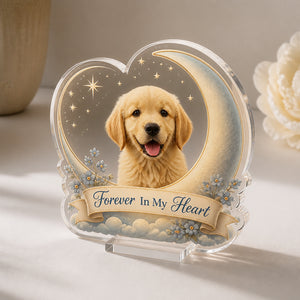 Custom Pet Memorial Moon Acrylic Plaque — Upload Your Pet Photo - Personalized Acrylic Custom shape Standing 1 layer (FS) 68732d78-00f1-4027-9e5a-2c7612f915df.jpg