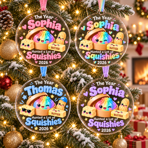 Trending Squishy Ornament, Squishy Lover Christmas Ornament, Custom Name Acrylic Ornament, Kids Squishy Collector Gift, 2026 Keepsake Decor 687934a6-2137-4381-819e-e6059cf582ac-banner-1.png