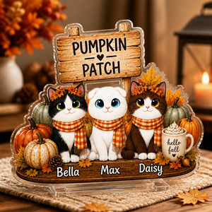 Pumpkin Patch Pets – Fall Standee (3 Pet Portraits) - Personalized Acrylic Custom shape Standing 1 layer (FS) 687be653-fba0-43e5-85b7-256ce9397d39.jpg