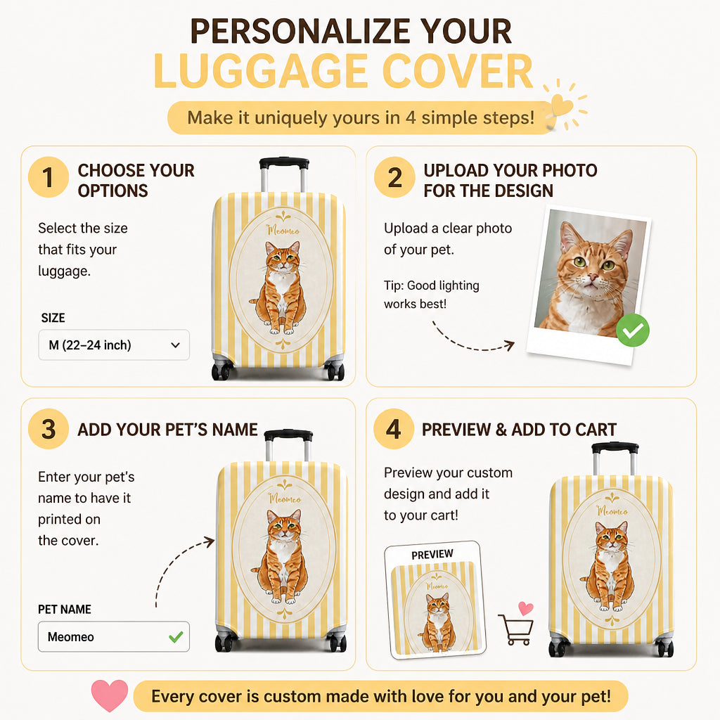 Personalized Cat Portrait Luggage Cover with Name - Personalized Luggage Cover 6886c61c-b8c6-4a1c-8b71-65d6f11eb150.jpg