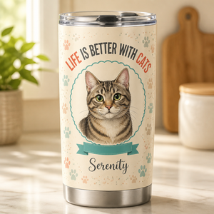 Life Is Better With Cats — Custom Pet Portrait Tumbler - Personalized Tumbler 689461ed-e143-4bc5-a737-ecd4a0831d82.png