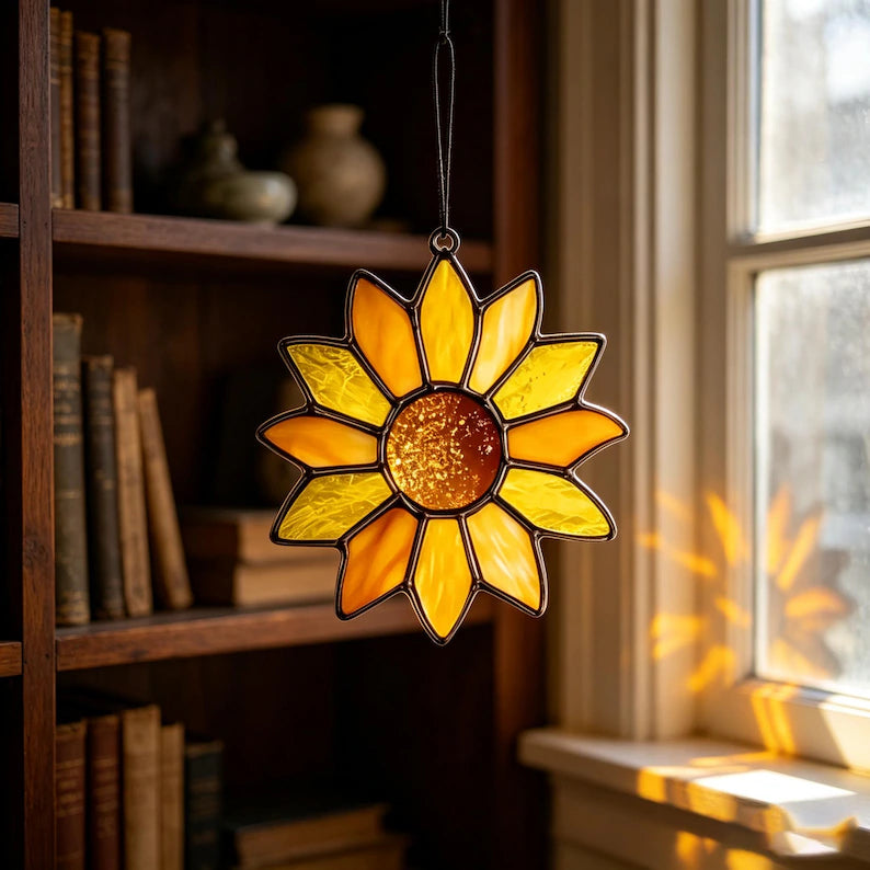 Minimalist Sunflower Stained Glass Suncatcher, Room Glass Ornament, Housewarming Gift, Yellow Floral Window Hanging, Rustic Decor 689c28ce-e05d-4876-bc80-bf00bce5d8eb-hghghghgh-1-.webp