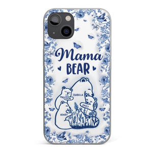 Custom 3D Inflated Effect Printed Phone Case - Personalized Birthday Gifts For Mom, Grandma - Love You Beary Much