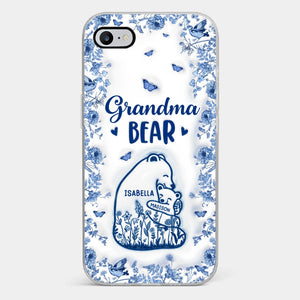 Custom 3D Inflated Effect Printed Phone Case - Personalized Birthday Gifts For Mom, Grandma - Love You Beary Much