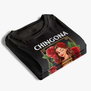 Custom Unisex T-shirt, Premium T-shirt, Hoodie - Personalized Hispanic Month Birthday Gifts For Hispanics And Latinos, Women - Roses Are Red, Attitude Is Hotter