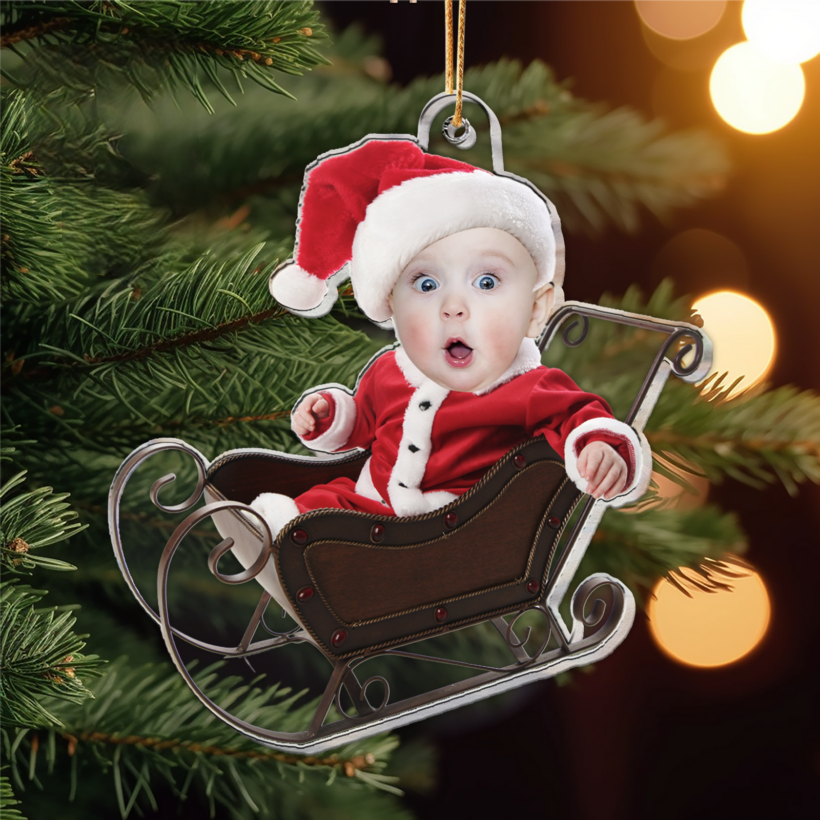 Adorable Newborn Baby - Personalized Newborn Christmas Photo Ornament 68e13846-15a5-4df5-b4fa-e9f694860550.png