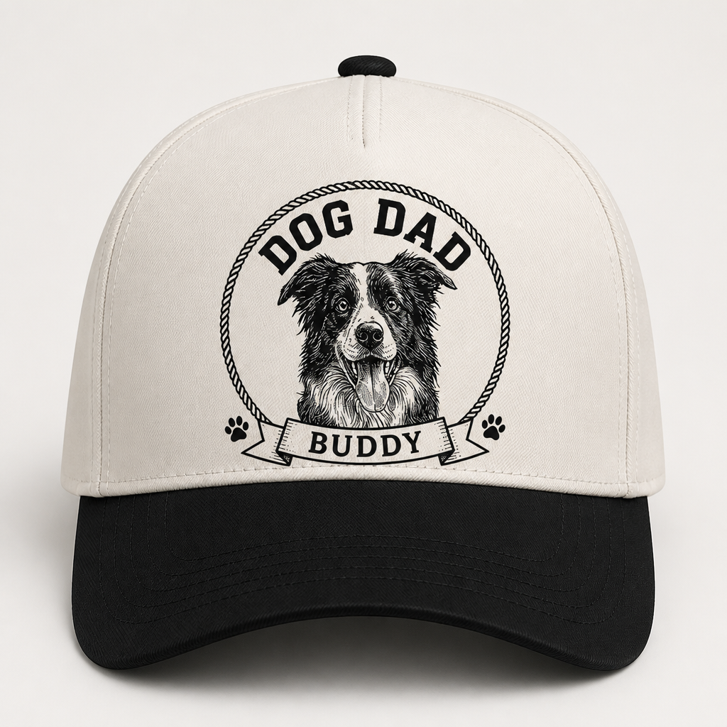 Dog Dad Custom Pet Portrait Cap - Personalized Printed Cap 68e5f6eb-5fc1-44d8-ab2d-addba4647ab5.png
