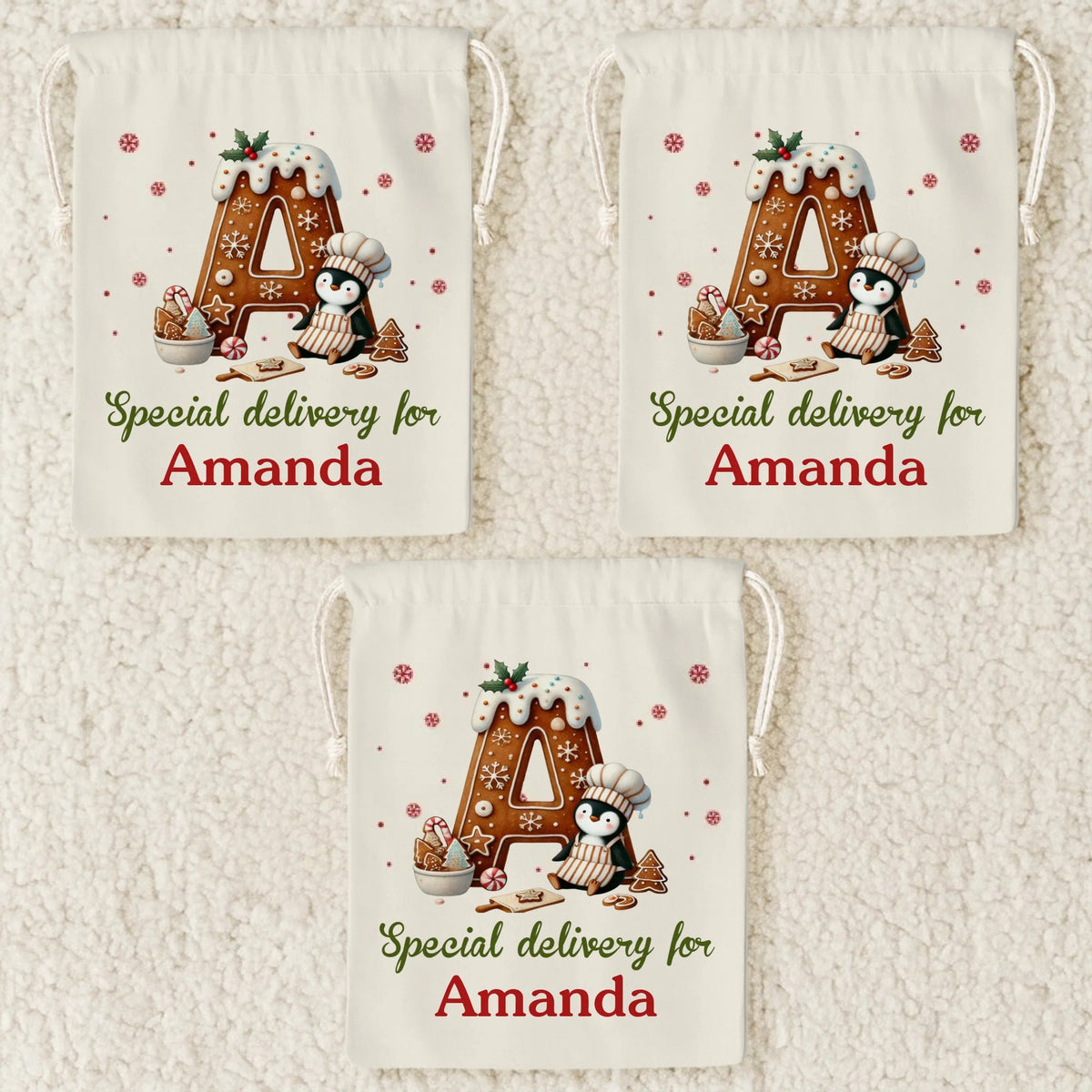 Magic In Every Bag - Custom Sabta Sack - Personalized Christmas Birthday Gifts For Kids