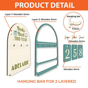 Personalized Back to School Countdown Sign, First Day of School Countdown Board, Custom Kids School Sign, Back to School Tracker for Kids