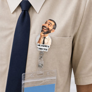 Office Character - Personalized Acrylic Badge Reel - Gift For Friends, Workers, Colleague 68ffb358-d5c7-4a5c-9155-f5ce4531c39f-260826_XBssaEVQOwRXIMiC_large.webp