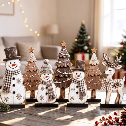 Rustic Wooden Christmas Tiered Tray Decor, Xmas Tree & Reindeer Signs, Winter Holiday Decorations for Mantel & Shelf 6915c77b-d333-4a36-89c3-8369d3d53e00-r3.png