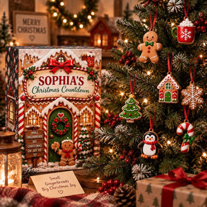 Personalized Gingerbread Advent Calendar, 24 Christmas Ornaments Countdown, Cute Holiday Decor, Custom Name Xmas Gift for Family 69317aca-fa44-4423-8b81-afbb0d1694c5-il_fullxfull.8541242510_cvsa.jpg