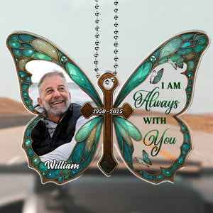 I Am Always With You - Personalized Custom Car Plastic Hanging Ornament 6951db53dd121_large_b5b154a0-f90a-404f-8628-d73150b42a43_1.jpg