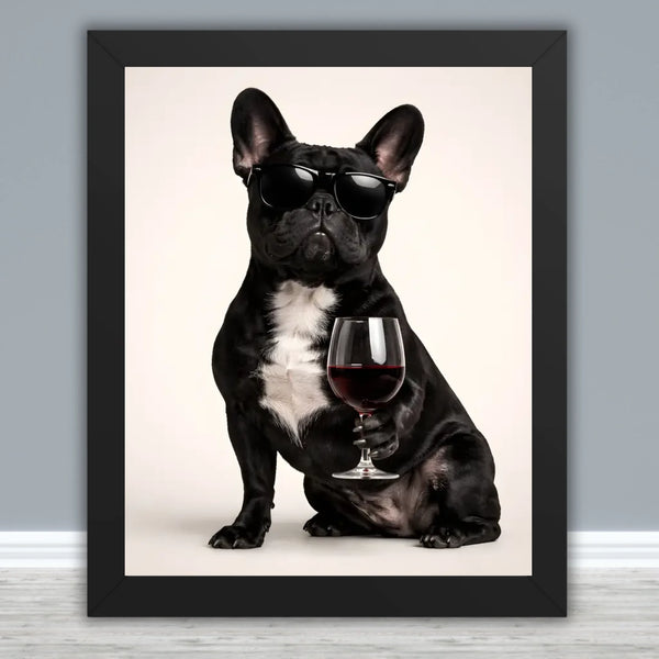 The Good Life - Personalized Poster Custom Pet Photo Canvas & Poster Print Funny Pet Portrait, Gift for Pet Lovers