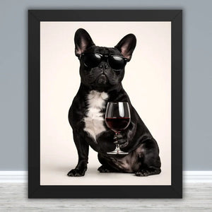 The Good Life - Personalized Poster Custom Pet Photo Canvas & Poster Print Funny Pet Portrait, Gift for Pet Lovers