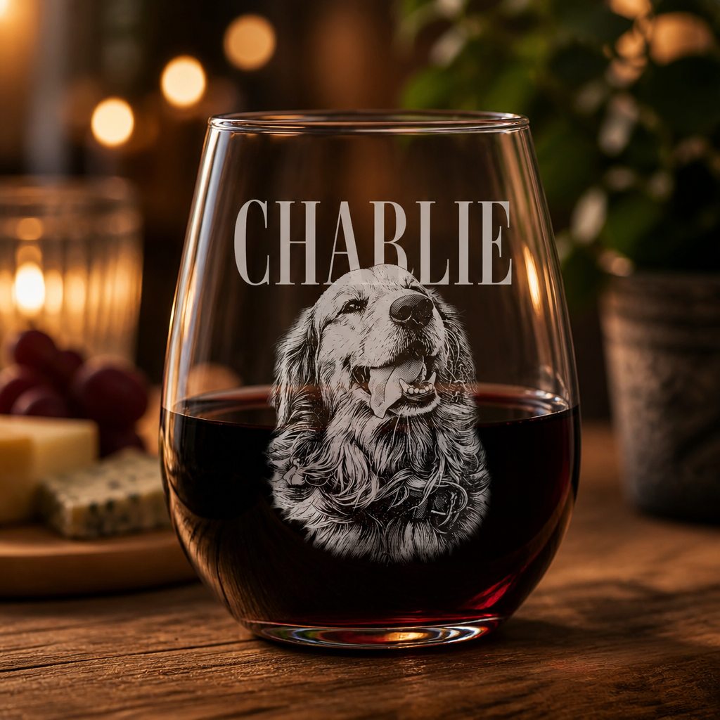 Custom Pet Name Stemless Wine Glass - Personalized Big Belly Wine Glass 696c269e-07df-4650-9c68-0777ac83c85c.png