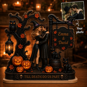 Personalized Till Death Do Us Part Halloween Couple Wooden Plaque, Witch and Wizard Kissing Sign, Gothic Wedding Gift, Romantic Spooky Decor 6970dc5f-412f-4da9-ab73-0daf7f6878e5-aa65869c-a315-4d31-a4a2-fb0f50e3cb34.png