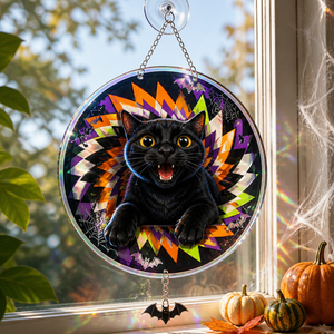 Custom Halloween Vortex Pet Photo Doormat - Personalized 1 Layered Suncatcher with Charm 69752b1f-1944-4495-865e-df84dfe23dad.png