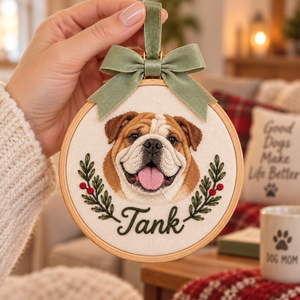 Personalized Dog Photo Embroidery Ornament, Custom Pet Portrait Gift, Dog/Cat Photo Ornament, Dog Christmas Ornament, Pet Memorial Gift 6991da43-8e93-4add-9aee-22ba703d010e-d5734974-8be7-488b-afcd-0b8cb0aa0d1f.png
