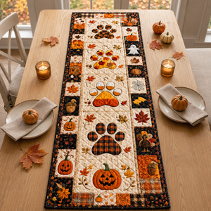 Printed Quilted Paw Print Table Runner, Fall Autumn Halloween Decor 6997105e-68d1-4768-a1ea-9b7b4076b29a-1.png