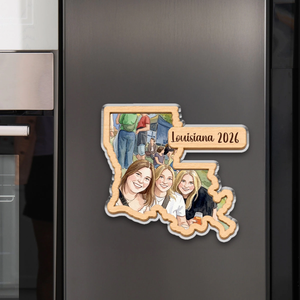 Every Road Leads To Love - Personalized Acrylic Magnet - Gift For Family, Friends, Siblings, Long Distance Gift 699e405e-63be-4f94-82d9-44c037abfe8f-4_converted.png