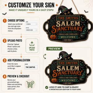 Personalized Salem Sanctuary Cat Door Wood Sign - Personalized Wood Sign 69a513b1-2589-4abd-8108-5486185ceed4.jpg