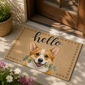 Personalized Pet Portrait Hello Doormat - Personalized Doormat 69bd14a2-b5a8-4f2f-af27-4bf22fc742d0.jpg