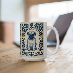 Tile Pattern Art - Personalized Pet Mug 69d06c4c5860f.jpg