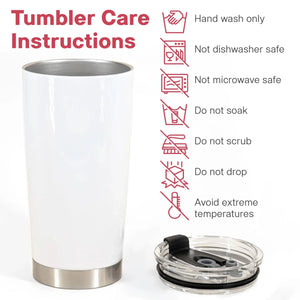 Baseball Player With Name & Number - Personalized Tumbler, Gift For Baseball Lover 69d5193202bcd.jpg