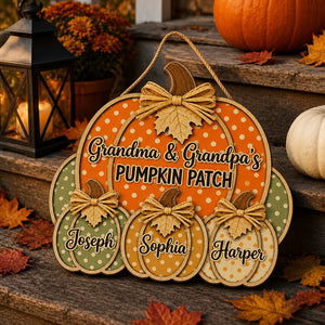 Grandparents Pumpkin Patch Custom Wood/Acrylic Door Sign - Personalized Wood Acrylic Sign 69df52c7-6d32-41b3-bd60-3587a7d1c6b9.jpg