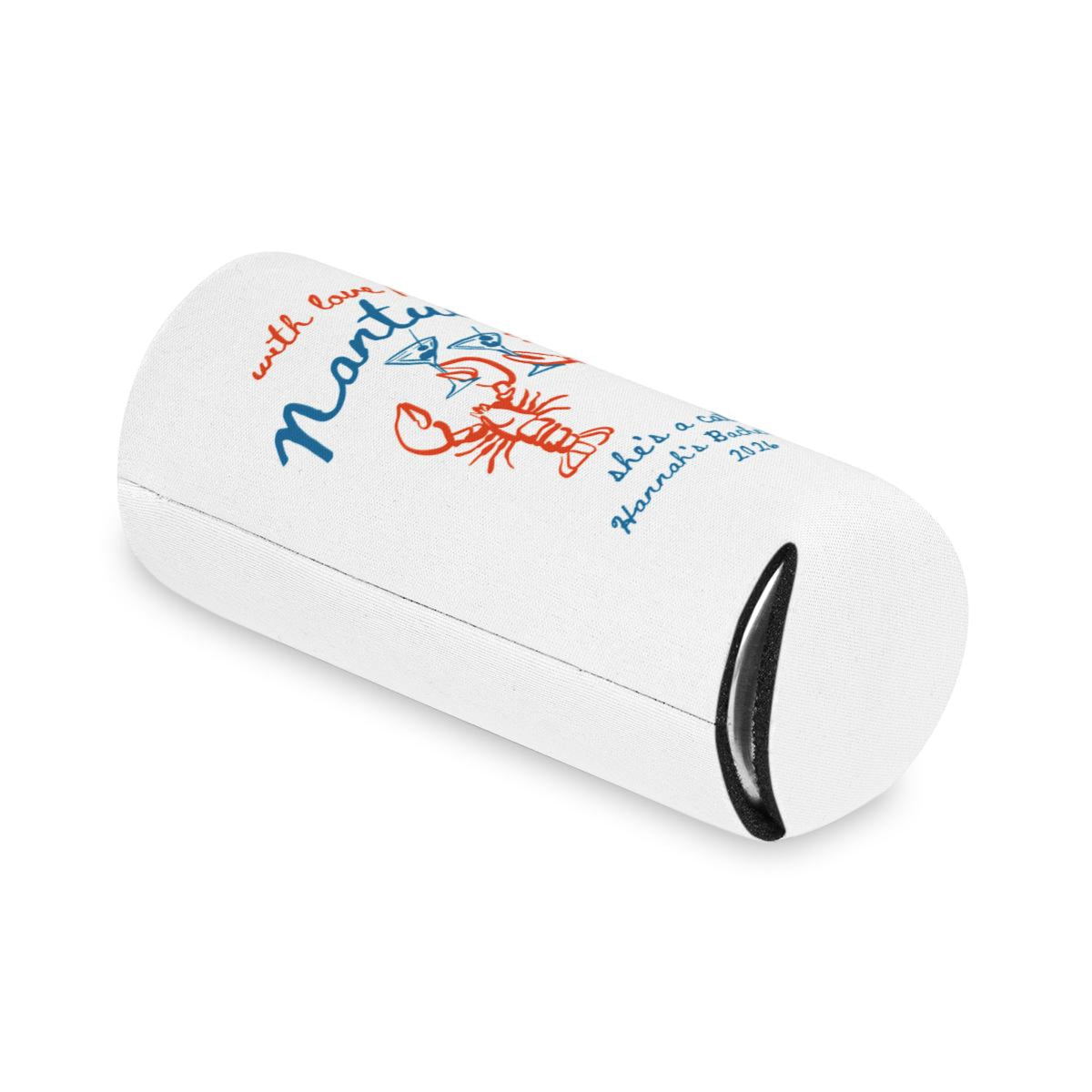 Nantucket Bachelorette Can Coolers, She's a Catch Drink Coolers, Custom Nantucket Beach Party Favors, Girls Trip Drink Holders