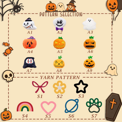Personalized Halloween Treat Bag with Name - Custom Trick or Treat Basket, Embroidered Candy Tote, Halloween Gift for Kids