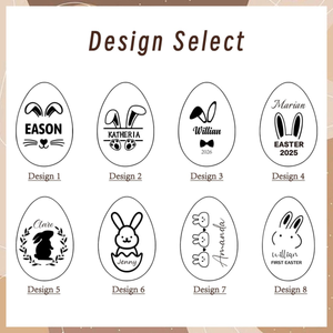 Personalized Easter Wooden Egg Shakers for Toddlers, Engraved Musical Wooden Egg, Easter Gift for Boy Girl, Kids Hand Instrument, Baby Rattle