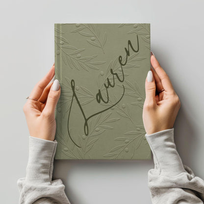 Personalized Bridal Party Gifts, Bridesmaid Gift, Maid of Honor Hardcover Journal, Custom Name Gift for Bridesmaids Proposal Gift from Bride