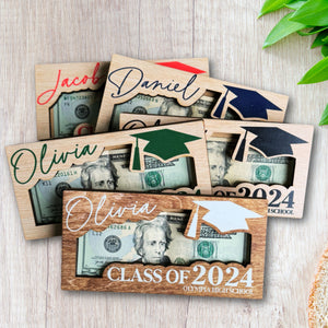 Graduation Money Holder - Personalized Graduation Money Holder - 2025 Graduation Money Holder - Graduation Gifts 2025 - Class of 2025
